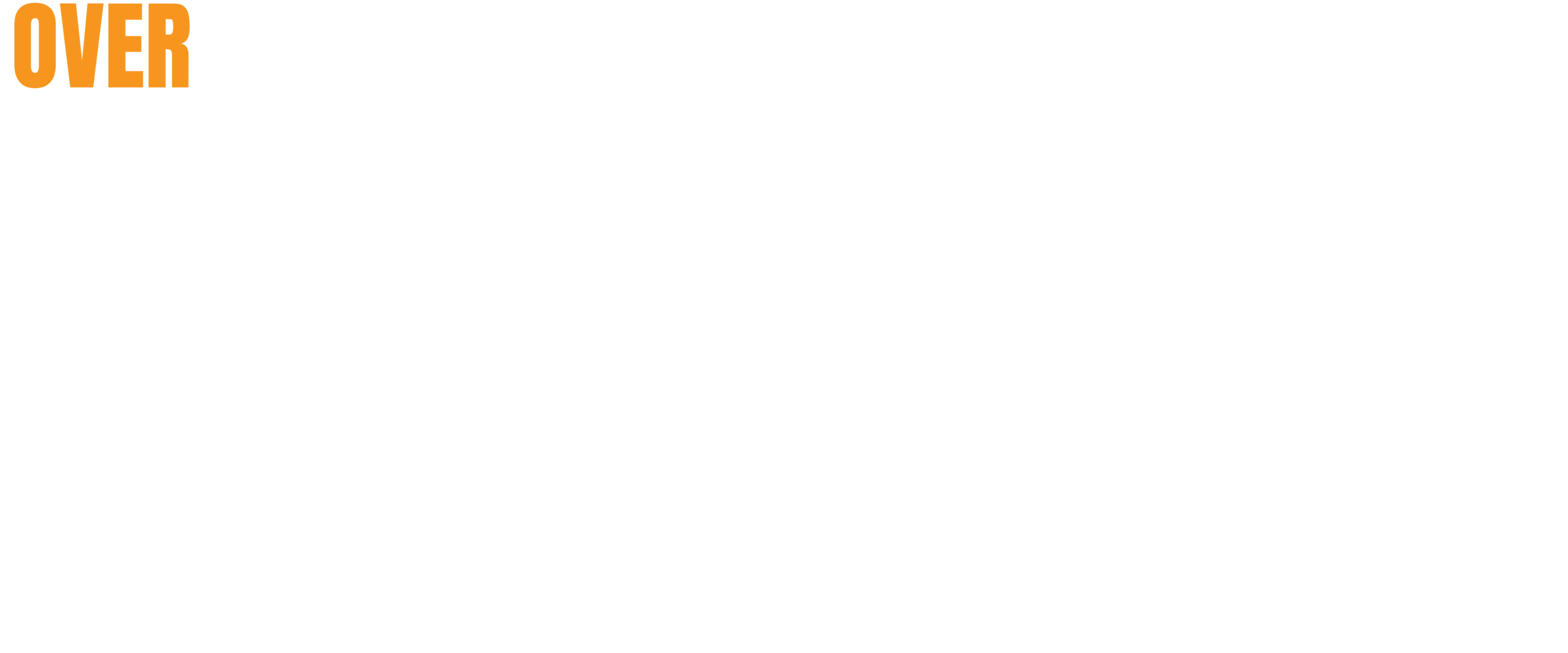 Orange text says “OVER” above large white text reading “500,000 ARKANSANS” on a light gray background. The message is bold and partially cut off on the right side.